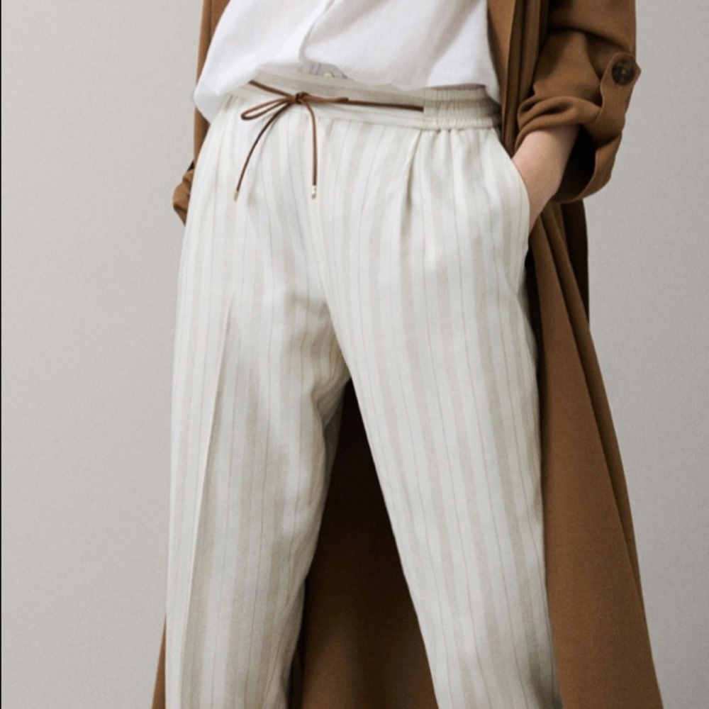 Massimo Dutti Stripe pants